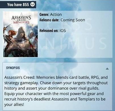 Assassin’s Creed снова перетасуют на iOS - Изображение 1 Assassin’s Creed снова перетасуют на iOS - Изображение 1