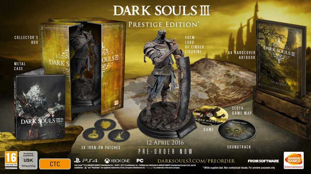 Обнаружены два специздания Dark Souls 3, одно стоит $489 - Изображение 2 Обнаружены два специздания Dark Souls 3, одно стоит $489 - Изображение 2