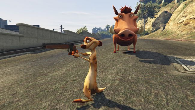 Хакуна Матата пришла в Лос-Сантос с новым модом для GTA5 - Изображение 1 Хакуна Матата пришла в Лос-Сантос с новым модом для GTA5 - Изображение 1