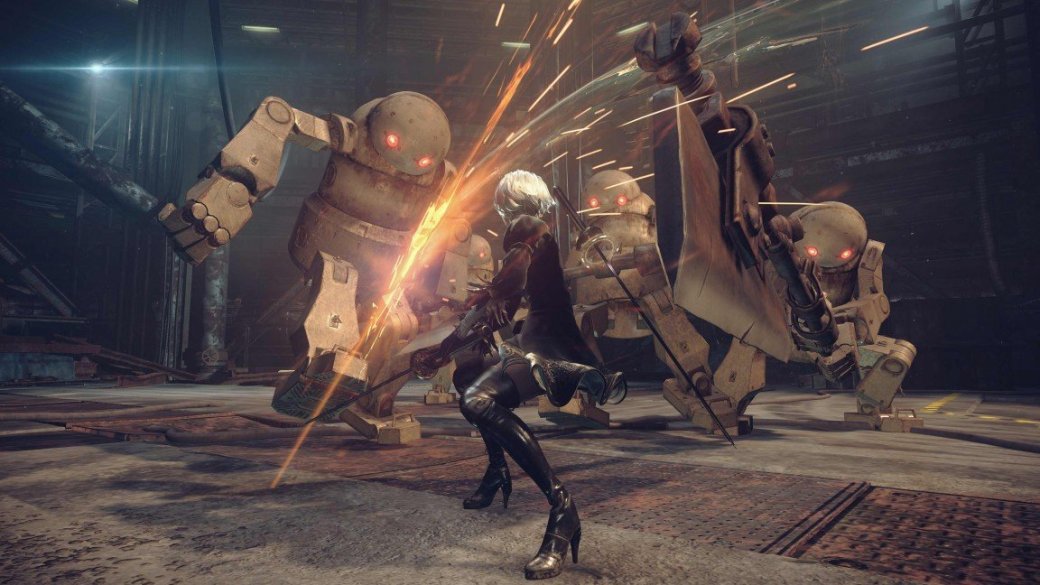 Кунгфу против роботов в новом трейлере Nier: Automata - Изображение 6 Кунгфу против роботов в новом трейлере Nier: Automata - Изображение 6