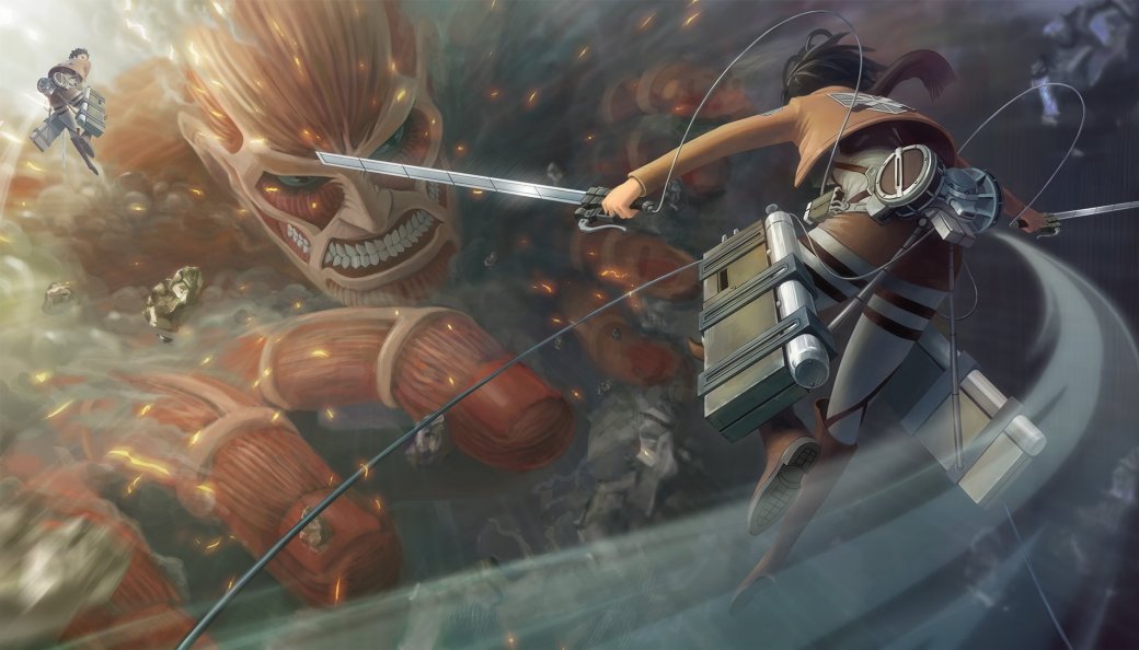 Японский релиз Attack on Titan состоится в феврале, второй трейлер - Изображение 1 Японский релиз Attack on Titan состоится в феврале, второй трейлер - Изображение 1