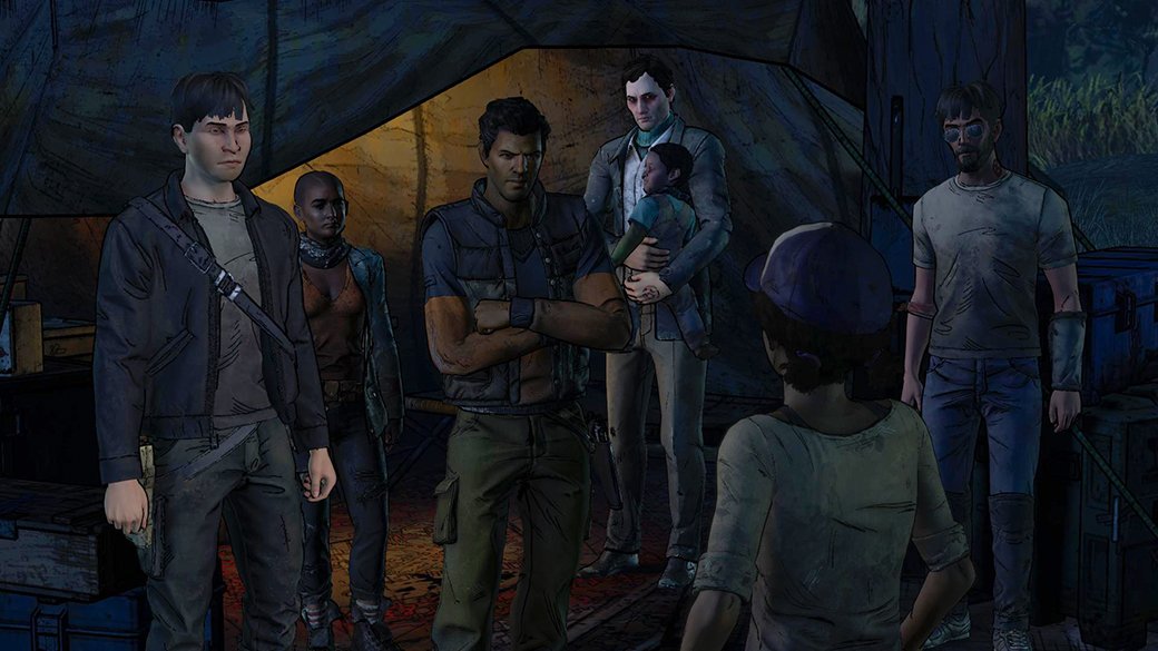 Рецензия на The Walking Dead: The Telltale Series - A New Frontier. Обзор игры - Изображение 10 Рецензия на The Walking Dead: The Telltale Series - A New Frontier. Обзор игры - Изображение 10