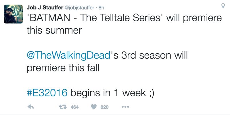 Telltale пообещала выпустить Batman уже этим летом - Изображение 1 Telltale пообещала выпустить Batman уже этим летом - Изображение 1