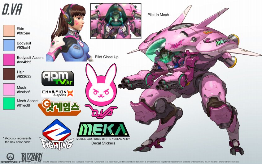 Blizzard выпустила подробные косплей-гайды для Overwatch - Изображение 2 Blizzard выпустила подробные косплей-гайды для Overwatch - Изображение 2