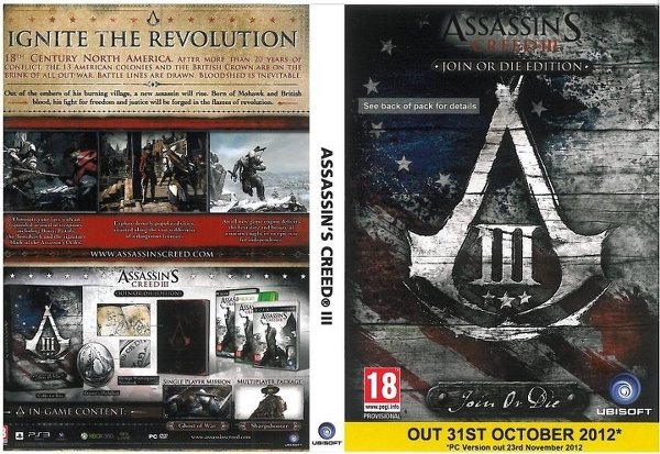 Ubisoft отложила PC-версию Assassin's Creed III - Изображение 1 Ubisoft отложила PC-версию Assassin's Creed III - Изображение 1