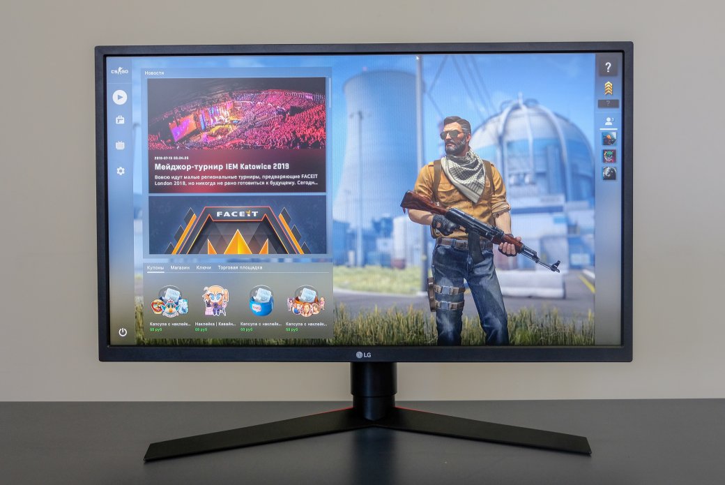Обзор игрового монитора LG 27GK750F с частотой развертки 240 Гц и конкурс в честь выхода Fallout 76 | Канобу Обзор игрового монитора LG 27GK750F с частотой развертки 240 Гц и конкурс в честь выхода Fallout 76 | Канобу